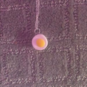 Indie egg necklace